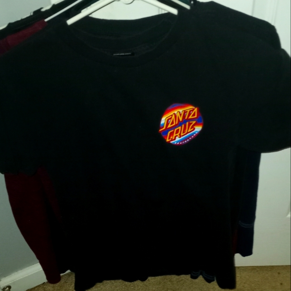 Lot of 3 santa Cruz shirts small